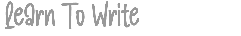 Learn To Write